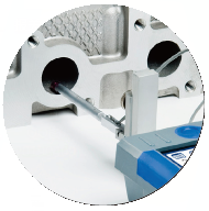 70mm stylus reach for hole internal surface roughness testing