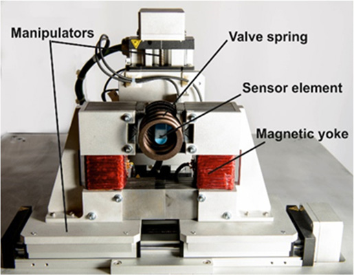 Multi-layer non-destructive scanning of residual stress in valve springs